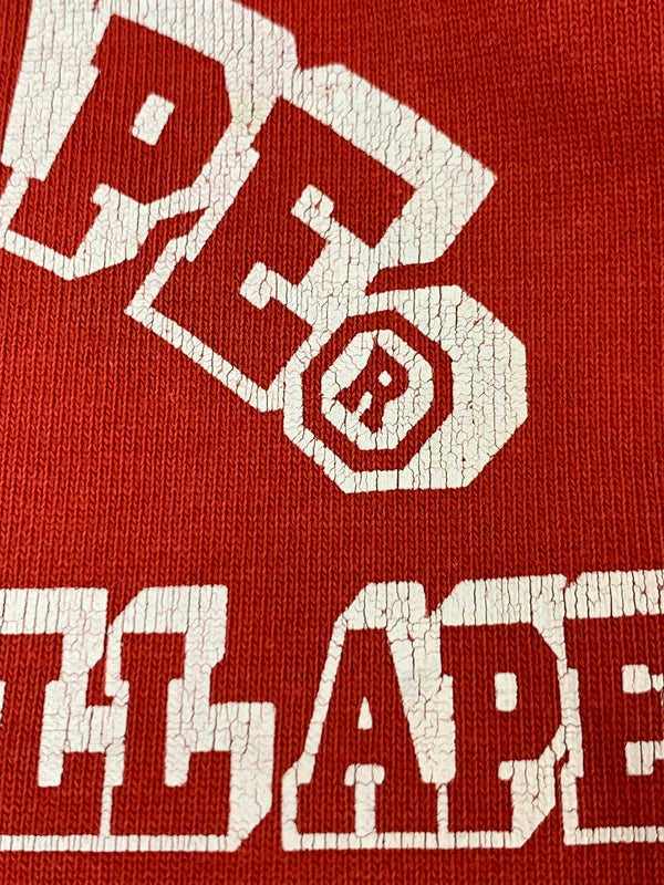 【中古品】【メンズ】 A BATHING APE ア ベイシング エイプ 00S PULLOVER HOODIE 2000年代 プルオーバー フーディー メンズ トップス パーカー 142-261017-KS-09-min サイズ：XL カラー：レッド 万代Net店