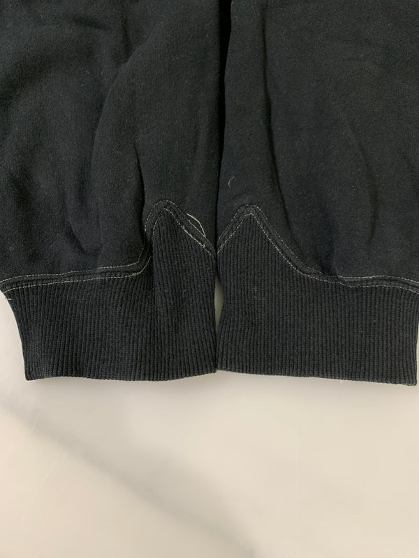 【中古品】【メンズ】 POST OVERALLS ポストオーバーオールズ LS SWEAT SHIRT スウェット トレーナー トップス 145-261010-ta-08-min サイズ：L カラー：ブラック 万代Net店