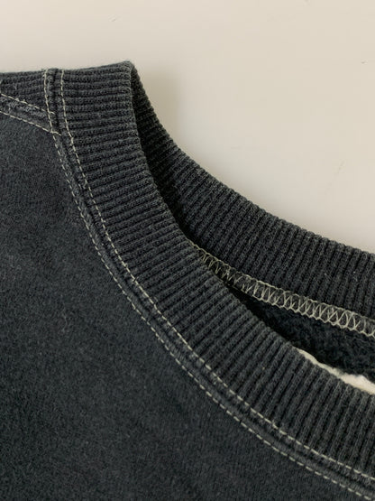 【中古品】【メンズ】 POST OVERALLS ポストオーバーオールズ LS SWEAT SHIRT スウェット トレーナー トップス 145-261010-ta-08-min サイズ：L カラー：ブラック 万代Net店