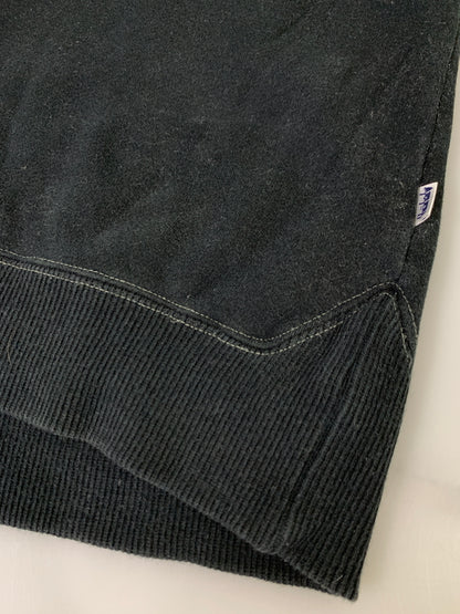 【中古品】【メンズ】 POST OVERALLS ポストオーバーオールズ LS SWEAT SHIRT スウェット トレーナー トップス 145-261010-ta-08-min サイズ：L カラー：ブラック 万代Net店