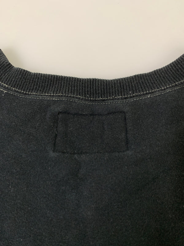 【中古品】【メンズ】 POST OVERALLS ポストオーバーオールズ LS SWEAT SHIRT スウェット トレーナー トップス 145-261010-ta-08-min サイズ：L カラー：ブラック 万代Net店