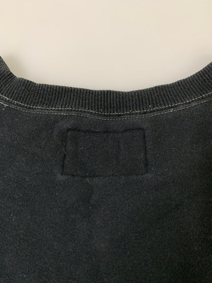 【中古品】【メンズ】 POST OVERALLS ポストオーバーオールズ LS SWEAT SHIRT スウェット トレーナー トップス 145-261010-ta-08-min サイズ：L カラー：ブラック 万代Net店
