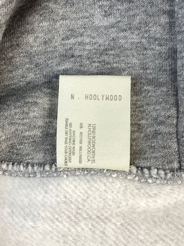 【中古品】【メンズ】 N.HOOLYWOOD エヌハリウッド PIECES HOODED PARKA 9211-CS88 フーデッド パーカー トップス 140-261013-yn-13-min サイズ：40 カラー：グレー 万代Net店