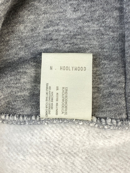【中古品】【メンズ】 N.HOOLYWOOD エヌハリウッド PIECES HOODED PARKA 9211-CS88 フーデッド パーカー トップス 140-261013-yn-13-min サイズ：40 カラー：グレー 万代Net店