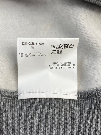 【中古品】【メンズ】 N.HOOLYWOOD エヌハリウッド PIECES HOODED PARKA 9211-CS88 フーデッド パーカー トップス 140-261013-yn-13-min サイズ：40 カラー：グレー 万代Net店