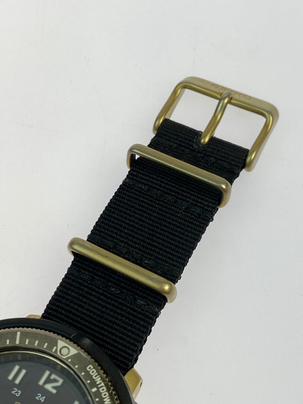 【中古品】【メンズ】 SEIKO セイコー LOWERCASE PROSPEX FIELDMASTER プロスペックス フィールドマスター ソーラー腕時計 V157-0CJ0 ウォッチ アクセサリー 197-261011-hu-23-min カラー：ブラック 万代Net店
