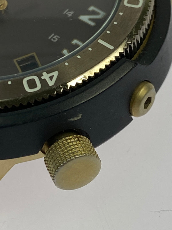 【中古品】【メンズ】 SEIKO セイコー LOWERCASE PROSPEX FIELDMASTER プロスペックス フィールドマスター ソーラー腕時計 V157-0CJ0 ウォッチ アクセサリー 197-261011-hu-23-min カラー：ブラック 万代Net店