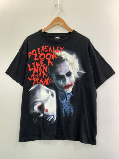【中古品】【メンズ】 THE DARK NIGHT ザ・ダークナイト 00'S "JOKER" SPECIAL GRAPHIC TEE 2000年代 ジョーカー スペシャル グラフィックティー メンズ トップス 半袖T 146-261017-KS-05-min カラー：ブラック 万代Net店