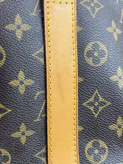 【中古品】【メンズ/レディース】 LOUIS VUITTON モノグラム キーポル55 M41414 レザー 大型 旅行用 ボストンバッグ カバン 179-261008-em-06-min カラー：ブラウン 万代Net店