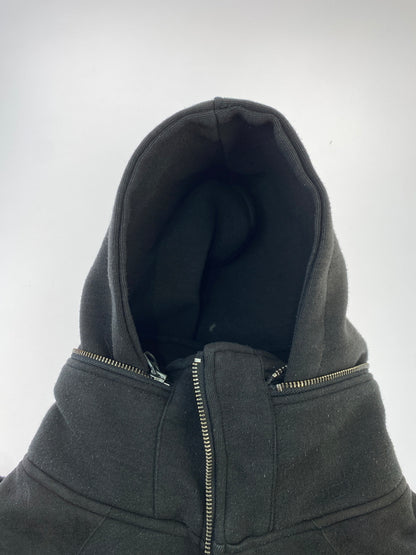 【中古品】【メンズ】 VANSON × クローズWORST バンソン クローズワースト スカル ジップアップジャケット メンズ アウター 145-261014-KS-18-min サイズ：L カラー：ブラック 万代Net店