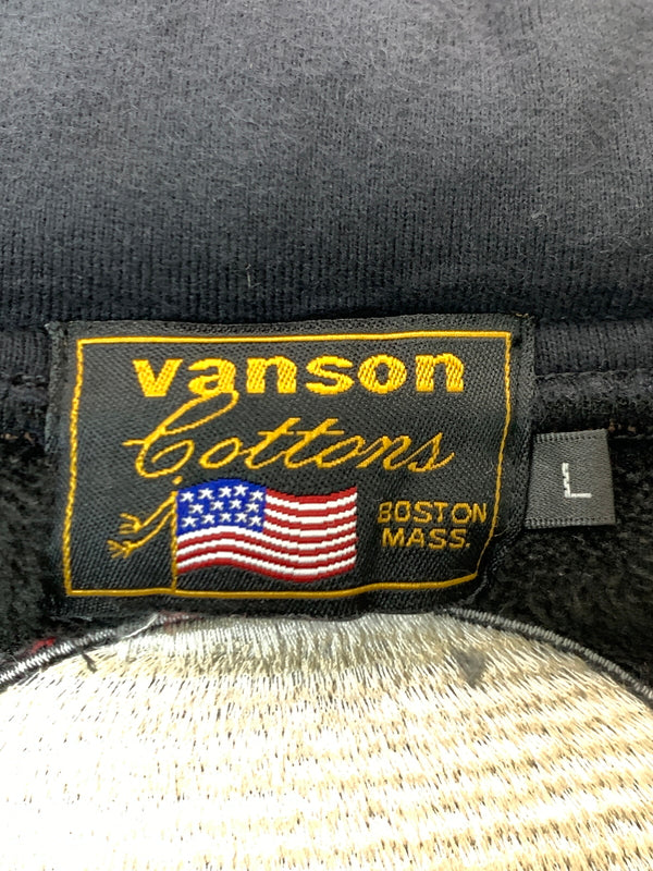 【中古品】【メンズ】 VANSON × WORST バンソン ワースト TFOA SKULL ZIPUP JACKET スカルジップアップジャケット ジップフロントジャケット トラックジャケット 145-261010-ta-37-min サイズ：L カラー：ブラック 万代Net店