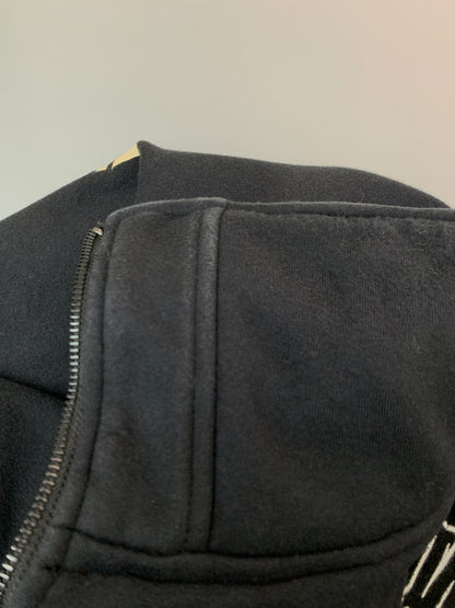 【中古品】【メンズ】 VANSON × WORST バンソン ワースト TFOA SKULL ZIPUP JACKET スカルジップアップジャケット ジップフロントジャケット トラックジャケット 145-261010-ta-37-min サイズ：L カラー：ブラック 万代Net店