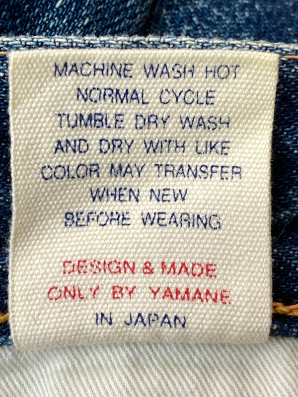 【ジャンク品】【メンズ】 EVISU エヴィス 2001 DENIM PANT デニムパンツ メンズ ボトムス ジーパン ジーンズ 156-261016-em-07-min サイズ：29×35 カラー：ブルーインディゴ 万代Net店