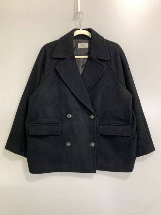 【中古品】【レディース】 JOURNAL STANDARD RELUME ジャーナルスタンダードレリューム 尾州ウール ショートPコート 22-020-462-5080 アウター コート 169-261023-hu-03-min サイズ：36 カラー：ブラック 万代Net店
