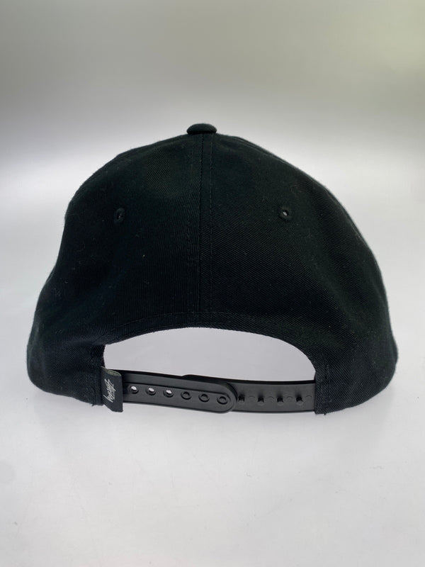 【中古品】【メンズ】 STUSSY ステューシー SS LINK SNAP BACK CAP エスエス リンク スナップ バック キャップ 帽子 185-261011-hu-33-min サイズ：FREE カラー：ブラック 万代Net店