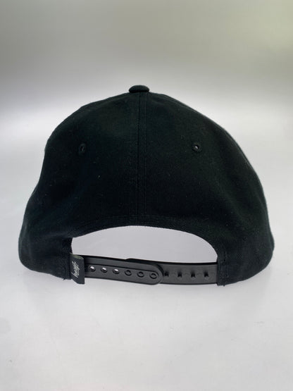 【中古品】【メンズ】 STUSSY ステューシー SS LINK SNAP BACK CAP エスエス リンク スナップ バック キャップ 帽子 185-261011-hu-33-min サイズ：FREE カラー：ブラック 万代Net店