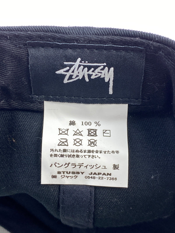 【中古品】【メンズ】 STUSSY ステューシー SS LINK SNAP BACK CAP エスエス リンク スナップ バック キャップ 帽子 185-261011-hu-33-min サイズ：FREE カラー：ブラック 万代Net店