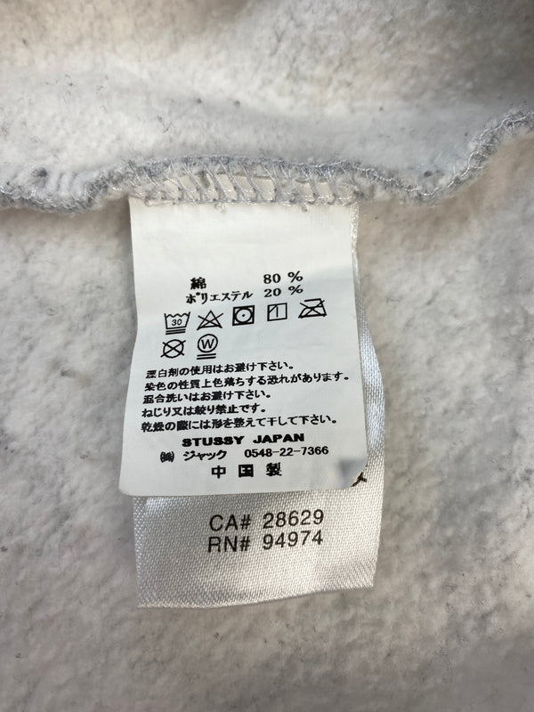【中古品】【メンズ】 STUSSY ステューシー DESIGN CORP HOODED SWEATSHIRT Z4000SAS19 フーデッド スウェットシャツ パーカー トップス 142-261013-yn-19-min サイズ：L カラー：グレー 万代Net店