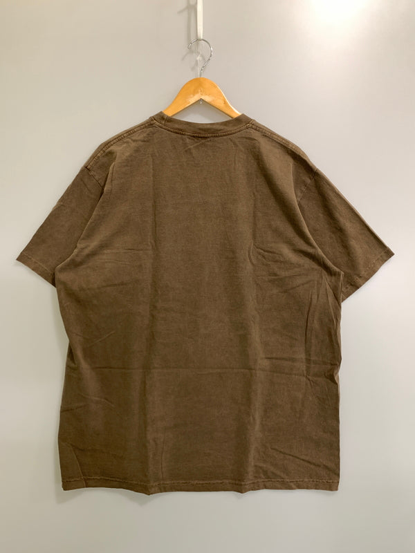 【中古品】【メンズ】 STUSSY ステューシー NO.4 PIGMENT DYED TEE 1904804 ピグメント ダイド 半袖Tシャツ メンズ トップス ショートスリーブ 142-261008-em-39-min サイズ：XL カラー：ブラウン 万代Net店