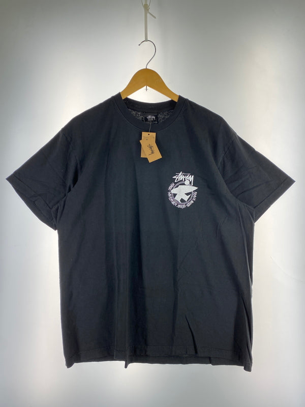 【中古品】【メンズ】 STUSSY ステューシー BEACH ROOTS PIGMENT DYED TEE 1904800 ピグメントダイ Tシャツ 半袖Tシャツ トップス 142-261013-yn-17-min サイズ：XL カラー：ブラック 万代Net店