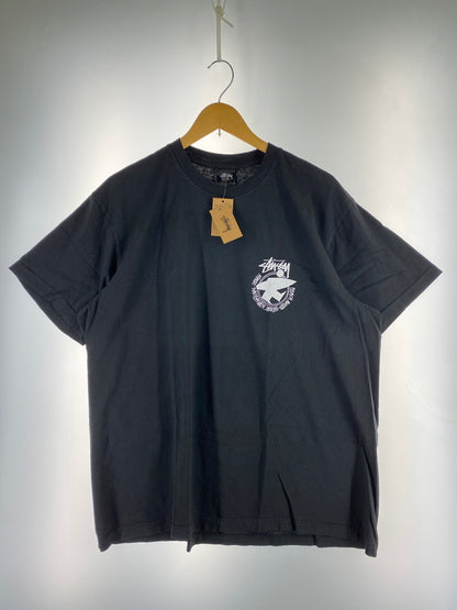 【中古品】【メンズ】 STUSSY ステューシー BEACH ROOTS PIGMENT DYED TEE 1904800 ピグメントダイ Tシャツ 半袖Tシャツ トップス 142-261013-yn-17-min サイズ：XL カラー：ブラック 万代Net店