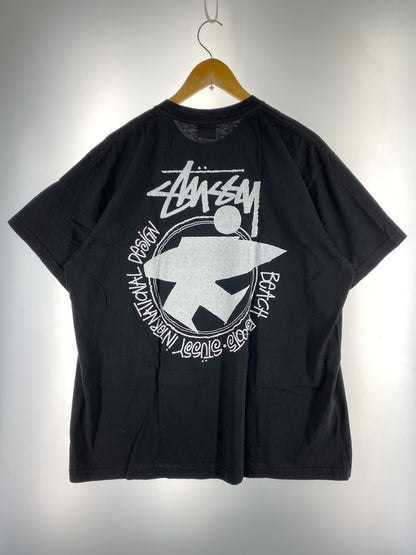 【中古品】【メンズ】 STUSSY ステューシー BEACH ROOTS PIGMENT DYED TEE 1904800 ピグメントダイ Tシャツ 半袖Tシャツ トップス 142-261013-yn-17-min サイズ：XL カラー：ブラック 万代Net店