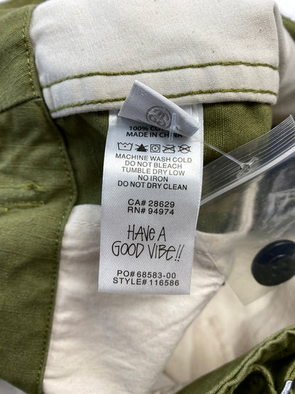 【中古品】【メンズ】 STUSSY ステューシー RIPSTOP SURPLUS CARGO PANTS リップストップ サープラス カーゴパンツ 116586 メンズ ボトムス 153-261014-KS-06-min サイズ：32 カラー：グリーン系 万代Net店