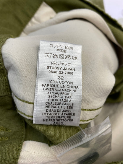 【中古品】【メンズ】 STUSSY ステューシー RIPSTOP SURPLUS CARGO PANTS リップストップ サープラス カーゴパンツ 116586 メンズ ボトムス 153-261014-KS-06-min サイズ：32 カラー：グリーン系 万代Net店