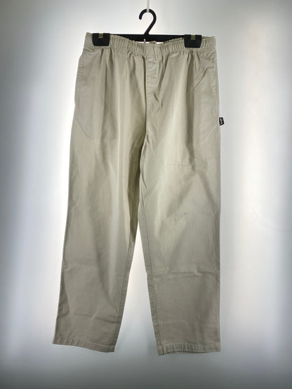 【中古品】【メンズ】 STUSSY ステューシー BRUSHED BEACH PANT ブラッシュド ビーチパンツ 116423 メンズ ボトムス 153-261014-KS-05-min サイズ：M カラー：ホワイト 万代Net店