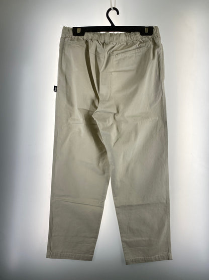 【中古品】【メンズ】 STUSSY ステューシー BRUSHED BEACH PANT ブラッシュド ビーチパンツ 116423 メンズ ボトムス 153-261014-KS-05-min サイズ：M カラー：ホワイト 万代Net店