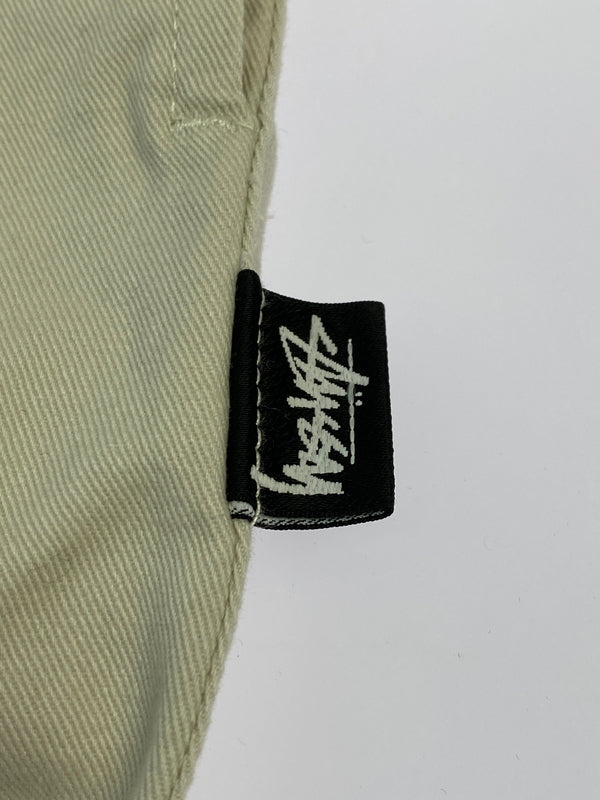 【中古品】【メンズ】 STUSSY ステューシー BRUSHED BEACH PANT ブラッシュド ビーチパンツ 116423 メンズ ボトムス 153-261014-KS-05-min サイズ：M カラー：ホワイト 万代Net店