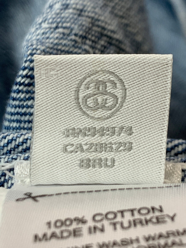 【中古品】【メンズ】 STUSSY ステューシー 115570 DENIM CHORE JACKET デニムチョアジャケット ワークジャケット デニムジャケット 142-261010-ta-23-min サイズ：L カラー：ブルー系 万代Net店