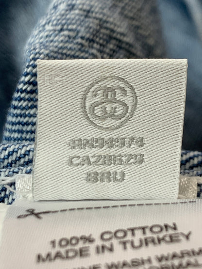 【中古品】【メンズ】 STUSSY ステューシー 115570 DENIM CHORE JACKET デニムチョアジャケット ワークジャケット デニムジャケット 142-261010-ta-23-min サイズ：L カラー：ブルー系 万代Net店