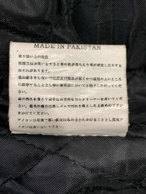 【現状渡し品】【メンズ】 HORN WORKS ホーンワークス LEATHER JACKET レザージャケット ライダースジャケット シングルライダース 145-261010-ta-36-min サイズ：4L カラー：ブラック 万代Net店