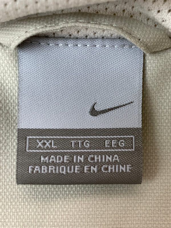 【現状渡し品】【メンズ】 NIKE ナイキ 00S ADVANCED INNOVATION TEAM NYLON MOUNTAIN HOODIE アドバンスド・イノベーション・チーム ナイロンジャケット マウンテンパーカ 146-261010-ta-35-min サイズ：XXL カラー：ライトグレー系 万代Net店
