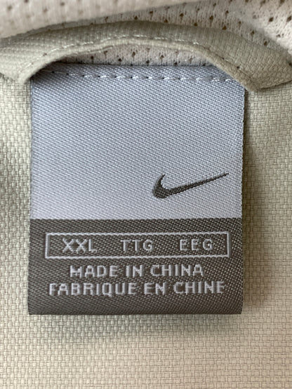 【現状渡し品】【メンズ】 NIKE ナイキ 00S ADVANCED INNOVATION TEAM NYLON MOUNTAIN HOODIE アドバンスド・イノベーション・チーム ナイロンジャケット マウンテンパーカ 146-261010-ta-35-min サイズ：XXL カラー：ライトグレー系 万代Net店