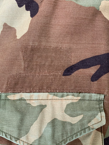 【現状渡し品】【メンズ】 U.S.ARMY ユーエスアーミー 90S M-65 FIELD JACKET 8415-01-099-7835 90年代 M-65 フィールド ジャケット ミリタリー アメリカ軍 戦闘服 カモフラ 146-261008-em-34-min サイズ：MEDIUM REGULAR カラー：迷彩柄 万代Net店