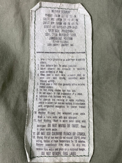 【現状渡し品】【メンズ】 U.S.ARMY ユーエスアーミー 90S M-65 FIELD JACKET 8415-01-099-7835 90年代 M-65 フィールド ジャケット ミリタリー アメリカ軍 戦闘服 カモフラ 146-261008-em-34-min サイズ：MEDIUM REGULAR カラー：迷彩柄 万代Net店