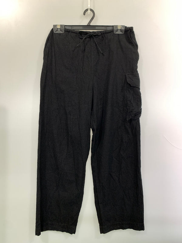 【中古品】【メンズ】 BLURHMS ブラームス BHS26S020 SILK COTTON NEP SIDE SEAMLESS 4P PANTS シルクコットンネップ サイドシームレス イージーパンツ 151-261010-ta-25-min サイズ：2 カラー：ブラック 万代Net店