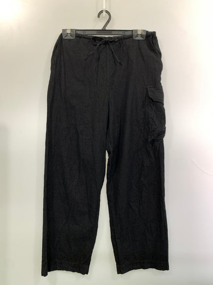 【中古品】【メンズ】 BLURHMS ブラームス BHS26S020 SILK COTTON NEP SIDE SEAMLESS 4P PANTS シルクコットンネップ サイドシームレス イージーパンツ 151-261010-ta-25-min サイズ：2 カラー：ブラック 万代Net店
