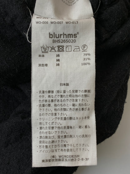 【中古品】【メンズ】 BLURHMS ブラームス BHS26S020 SILK COTTON NEP SIDE SEAMLESS 4P PANTS シルクコットンネップ サイドシームレス イージーパンツ 151-261010-ta-25-min サイズ：2 カラー：ブラック 万代Net店