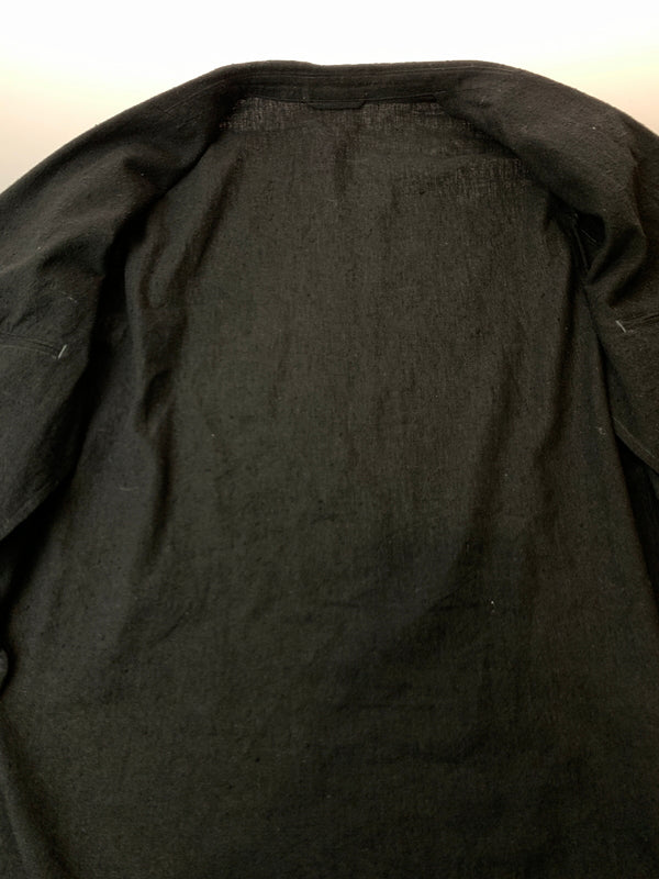 【中古品】【メンズ】 BLURHMS ブラームス BHS26S019 SILK COTTON NEP CARDIGAN JACKET シルクコットンネップ カーディガンジャケット テーラードジャケット 140-261010-ta-10-min サイズ：２ カラー：ブラック 万代Net店
