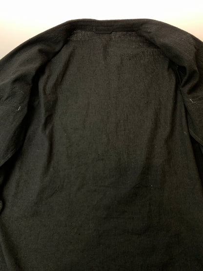 【中古品】【メンズ】 BLURHMS ブラームス BHS26S019 SILK COTTON NEP CARDIGAN JACKET シルクコットンネップ カーディガンジャケット テーラードジャケット 140-261010-ta-10-min サイズ：２ カラー：ブラック 万代Net店