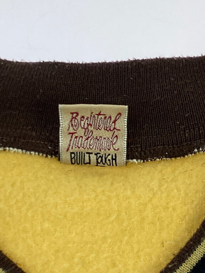 【現状渡し品】【メンズ】 OLD STUSSY オールドステューシー 90's PILE FABRIC V NECK SWEATER パイル ファブリック Ｖネック セーター トップス 142-261013-yn-18-min サイズ：M カラー：マスタード 万代Net店