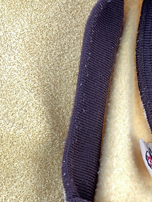 【現状渡し品】【メンズ】 OLD STUSSY オールドステューシー 90's PILE FABRIC V NECK SWEATER パイル ファブリック Ｖネック セーター トップス 142-261013-yn-18-min サイズ：M カラー：マスタード 万代Net店