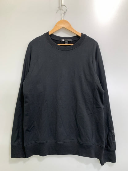 【中古品】【メンズ】 Y-3 ワイスリー U NEWCL CRW SWT DY7239 19SS クルー スウェット メンズ トップス 長袖 トレーナー 140-261008-em-37-min サイズ：M カラー：ブラック 万代Net店
