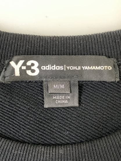 【中古品】【メンズ】 Y-3 ワイスリー U NEWCL CRW SWT DY7239 19SS クルー スウェット メンズ トップス 長袖 トレーナー 140-261008-em-37-min サイズ：M カラー：ブラック 万代Net店