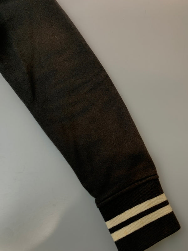 【中古品】【メンズ】 STUSSY ステューシー SWEAT STADIUM JACKET スウェットスタジアムジャケット スタジャン 142-261010-ta-34-min サイズ：M カラー：ブラック 万代Net店