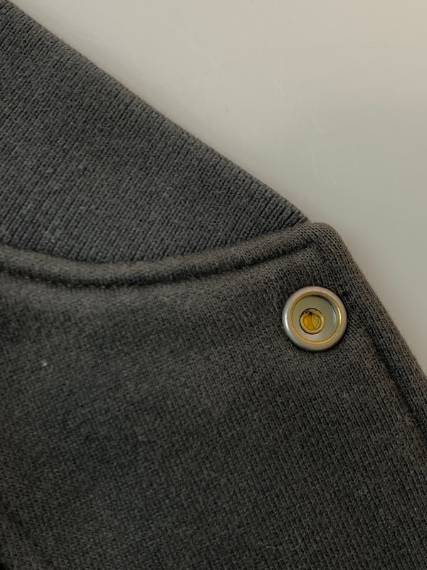 【中古品】【メンズ】 STUSSY ステューシー SWEAT STADIUM JACKET スウェットスタジアムジャケット スタジャン 142-261010-ta-34-min サイズ：M カラー：ブラック 万代Net店