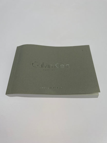 【中古品】【メンズ】 CALVIN KLEIN カルバン クライン クォーツ時計 腕時計 ウォッチ アクセサリー 198-261011-hu-25-min カラー：ブラック/ブルー 万代Net店